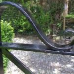 Scroll detail on estate gates
